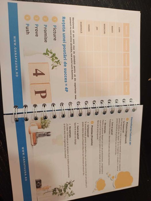 Planner agendă de social media management pentru trimestrul 1 din 2025