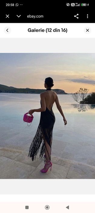 Rochie zara din in