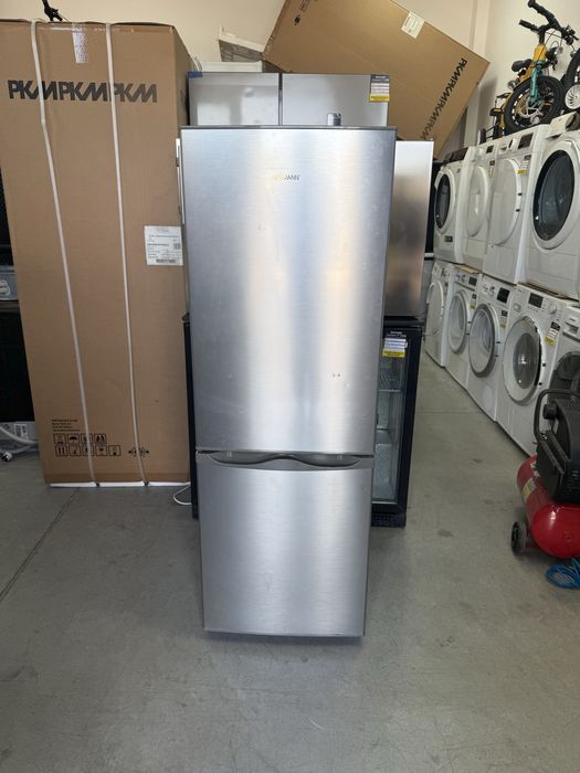 Хладилник с фризер Bomann KG 320.1 IX