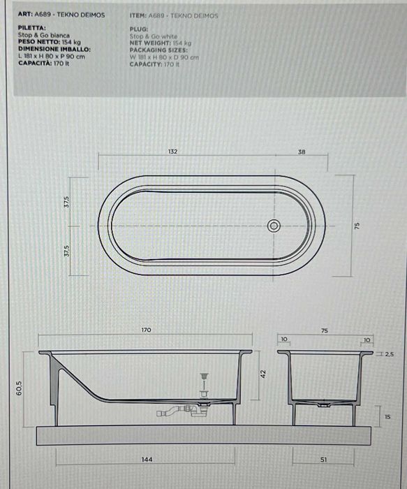 Cada Freestanding ARBI Roman NOUA!