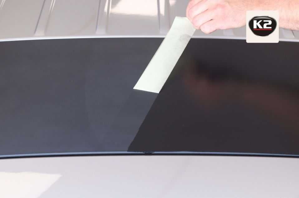 Черна вакса за възстановяване автомобилни брони - К2 BONO BLACK