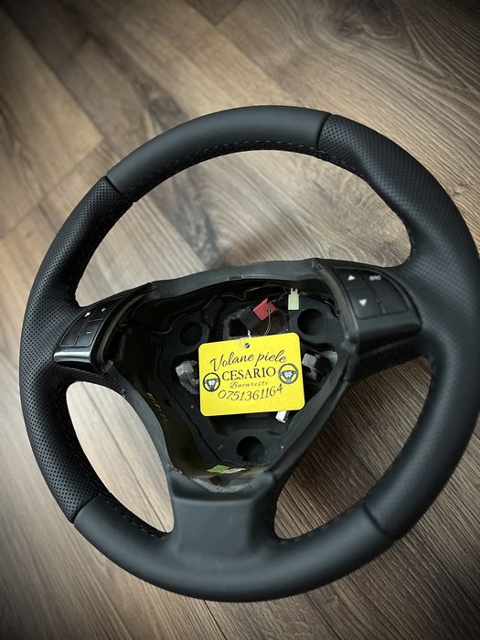 Volan piele naturală Nappa Fiat Grande Punto 2005-2012