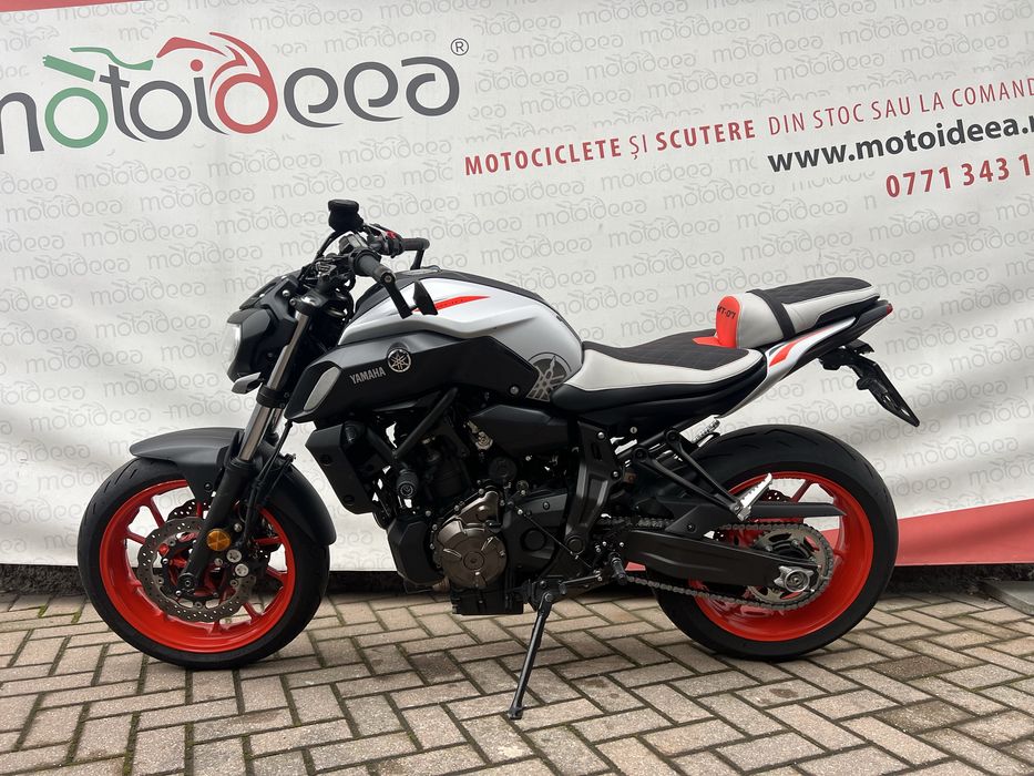 Motoideea vinde YAMAHA MT-07  ABS 2020 Rate Garantie A2 35 kw