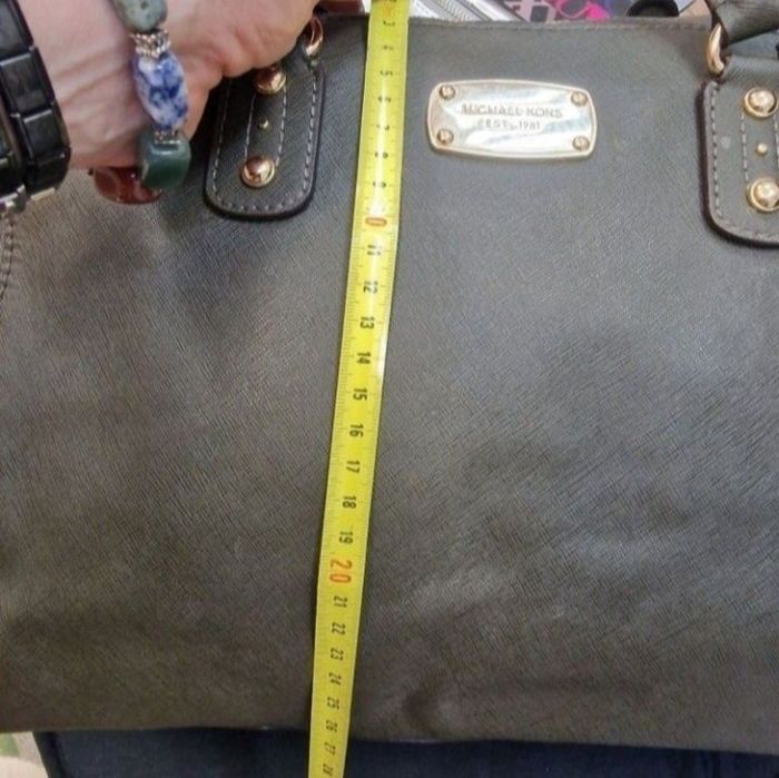Michael Kors  Cindy зелена дамска чанта