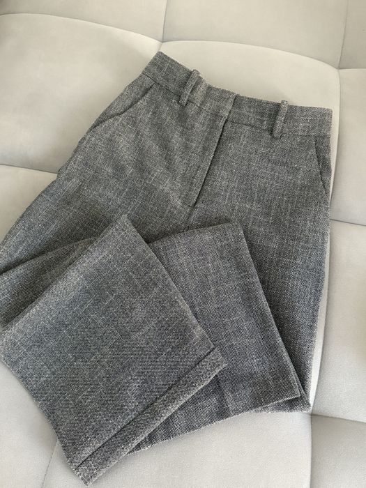 Классические штаны Zara, джинсы Zara , джинсы белые Mango