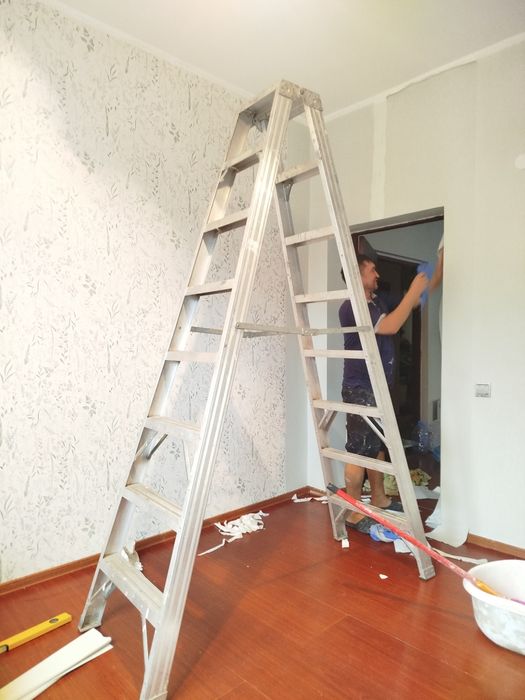 Поклейка обоев рулон 7000т