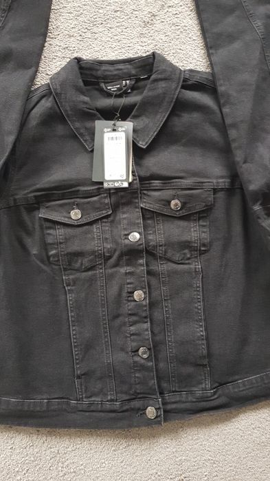 Geaca dama de blugi neagra Vero Moda mar 44