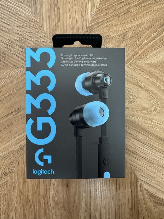 Нашуники проводные logitech