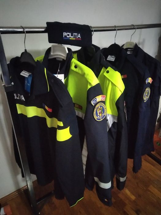 bluzon tactic, geacă softshell reflectorizantă poliție