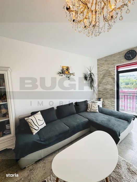 Apartament 2 camere, etaj intermediar, parcare, zona Platinia