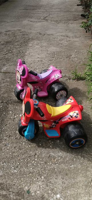Triciclete electrice copii Mickey si Minnie / pret bucata