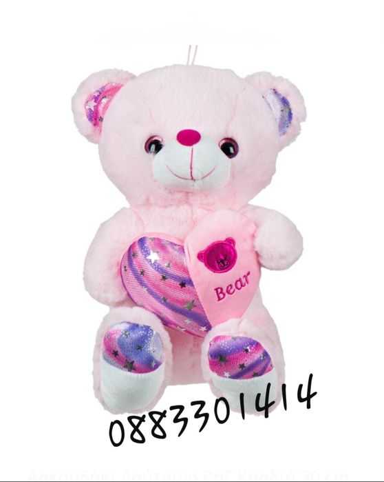 Плюшено мече различни размери Музикално мече