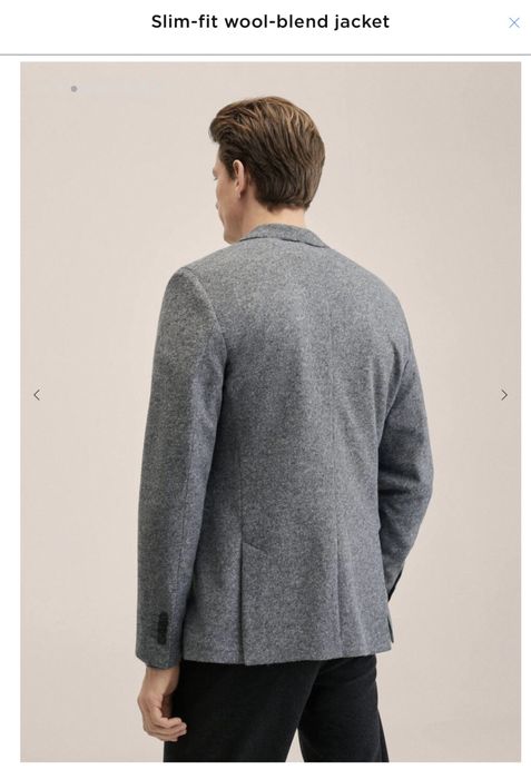 Сако от вълна Mango