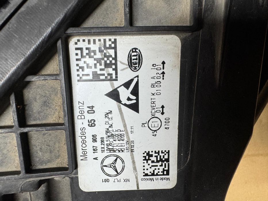 Far stanga Mercedes GLE W167 MULTIBEAM LED 2019/2020/2021/2022/2023