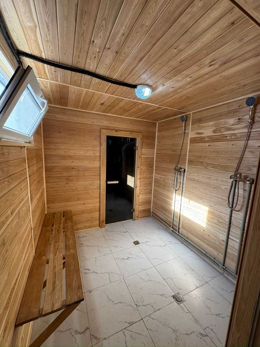 БАНЯ на базе 40ф контейнера