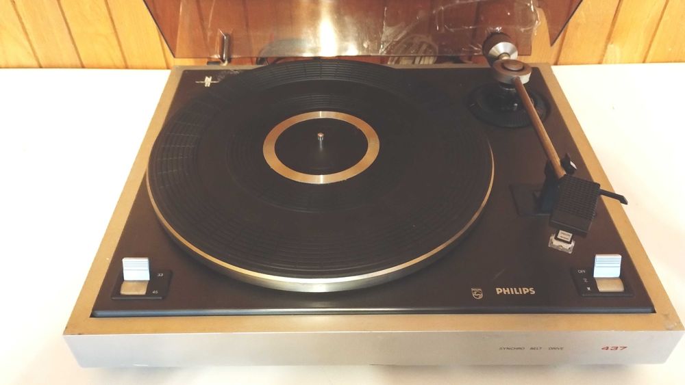 pickup Philips 437 pt discuri vinil