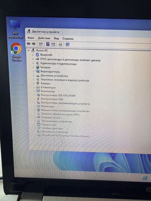 HP G62-b27ER | Core i3 | 8 ГБ RAM | SSD 256 ГБ | Windows 11