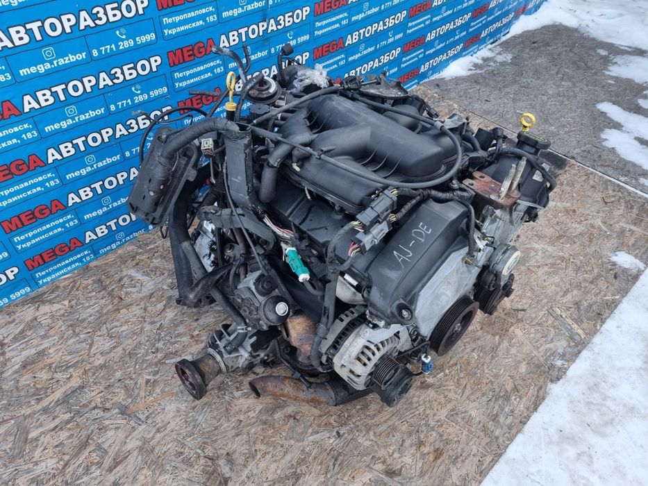 Двигатель AJ-DE на mazda tribute.