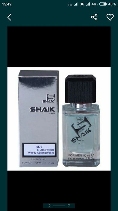 SHAIK parfum orginal