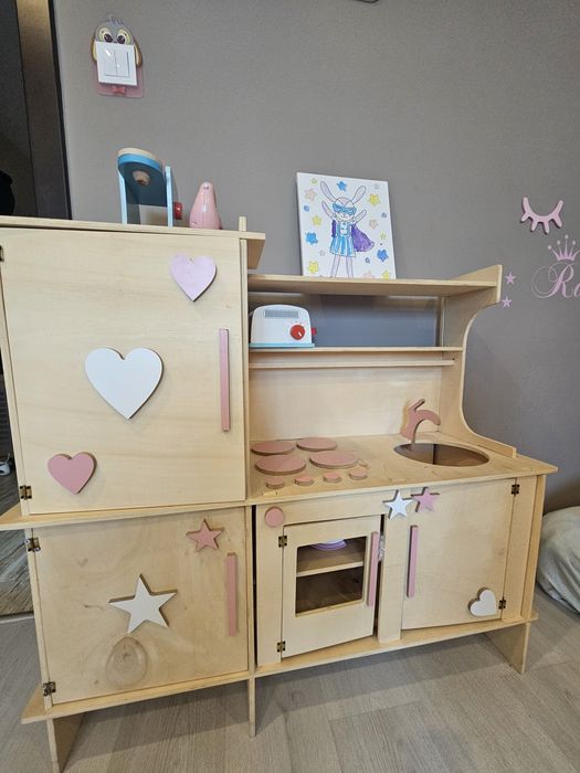 Дървена кухня детска