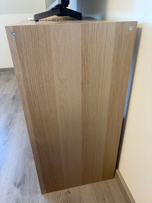 Comodă modernă 148 cm cu sertare + Măsuță  de cafea CADOU | Stare excelentă