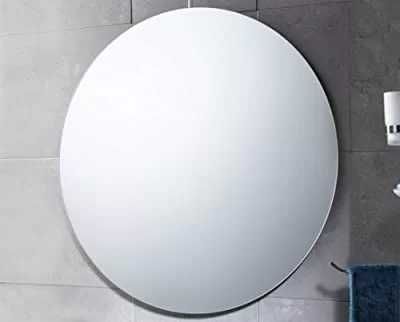 Голямо кръгло огледало 70см, дебелина 2см с основата и гумени крачета