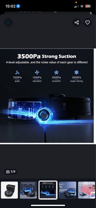 Robot aspirator gen roborock lg samsung dyson xiaomi cadou saci lavete