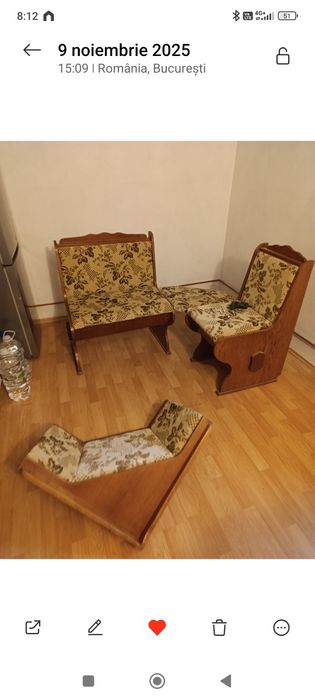Colțar bucătăria 500 lei
