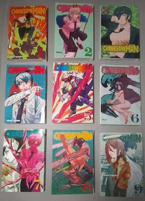манга Chainsaw Man vol.1-20 + ПОДАРЪК Light Novel
