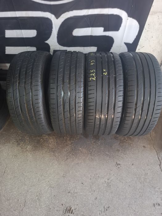 4 Летни гуми Нексен 225/45/17 ДОТ21 6мм