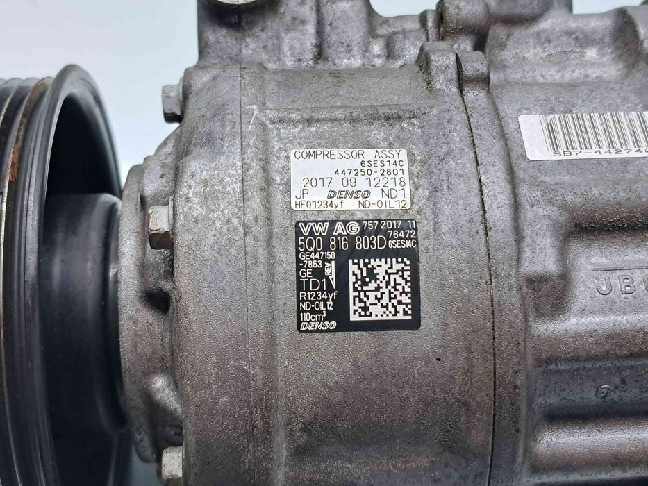 Compresor clima  Seat Leon (5F1) [Fabr 2012-2018] 5Q0816803D 2.0 TDI C