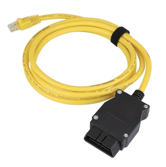 Нов Висококачествен ENET кабел ( OBD2 Ethernet )  за диагностика BMW f series & G series / F10 F11 F20 F35 G22 и други