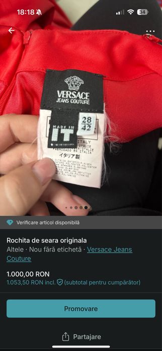 Rochie de seara lunga Versace