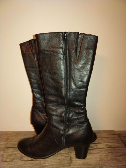 Ботуши от естествена кожа, р-р 40