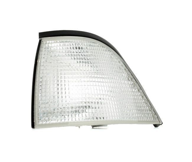 Lampa semnalizare fata BMW Seria 3 E36, 12.1990-03.2000 model Coupe/CabRio, partea Stanga, alba, fara suport becuri, TYC