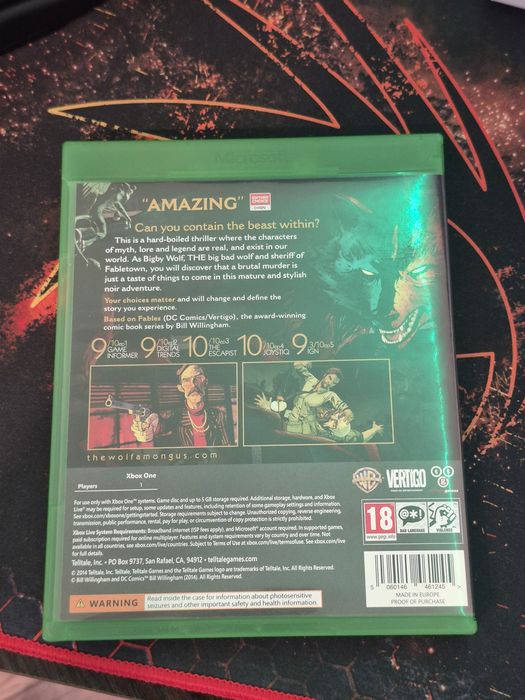 Joc Xbox the wolf among us