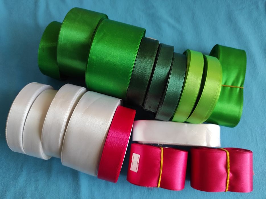Ленты атласные для рукоделия