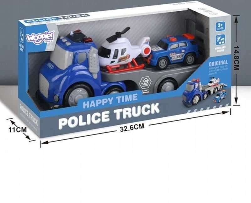 Пътната помощ Полицейски камион с хеликоптер