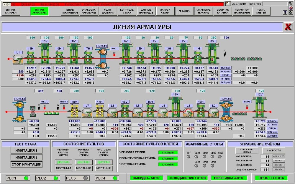 Программирование PLC и HMI