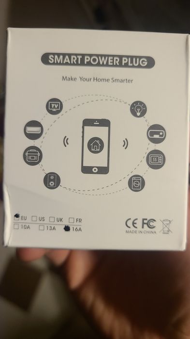 Най-компактния Tuya/Smartlife ZigBee смарт контакт 16А 3680W