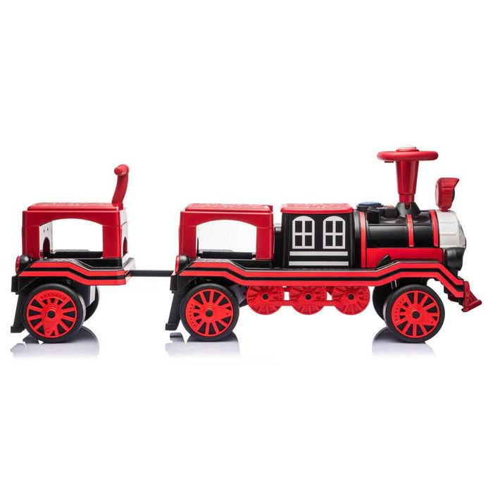 Trenulet electric pentru copii BBH-078 locomotiva + vagon