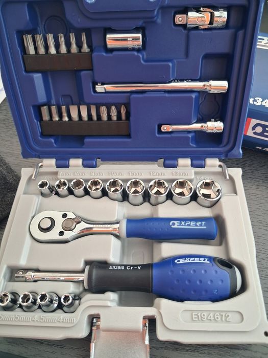 set de chei tubulare și accesorii de 1/4" expert facom