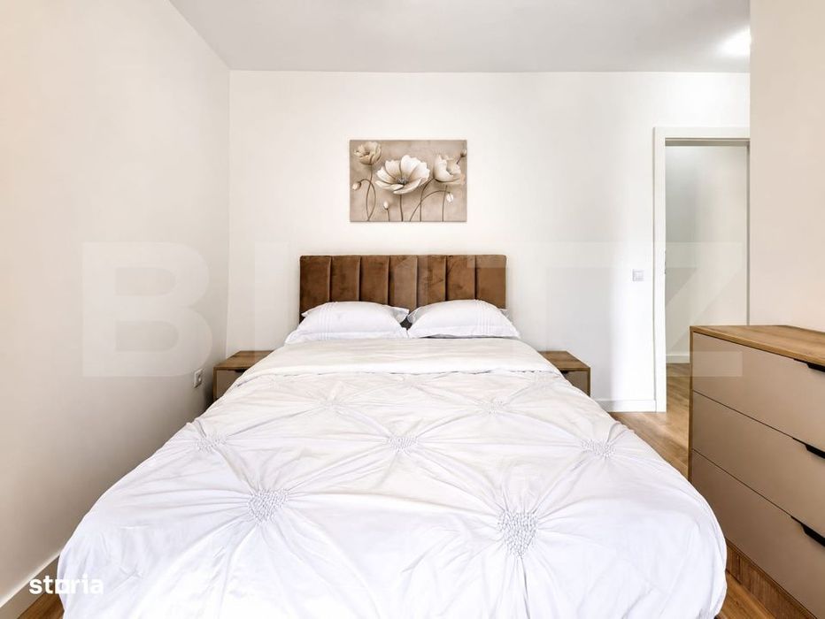Apartament modern cu 3 camere, 65 mp, parcare subterana, Calea Moldove