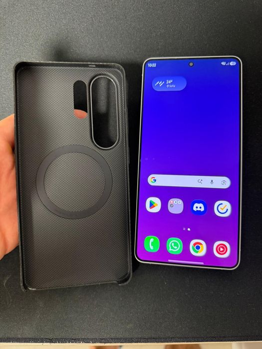 Samsung S26 Ultra 256GB ползван месец, 20 зареждания, гаранция, БЕЗ ЗАБЕЛЕЖКА