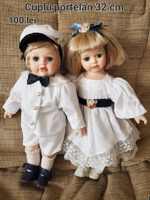 Păpuși porțelan,cupluri
