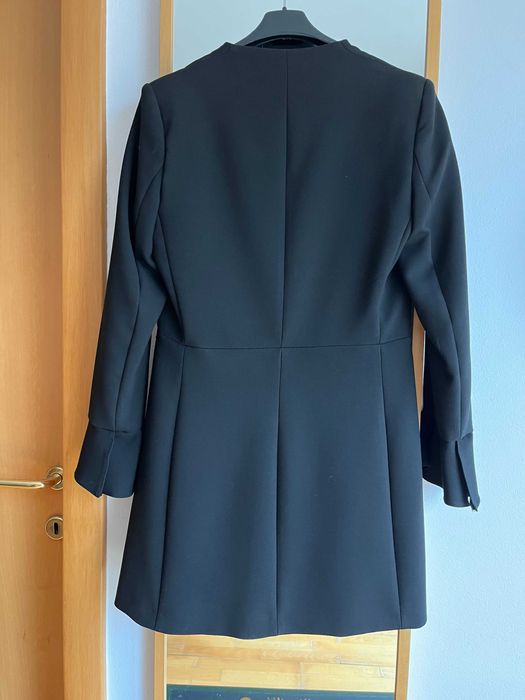 Jachetă neagră elegantă Zara (Mărimea S)