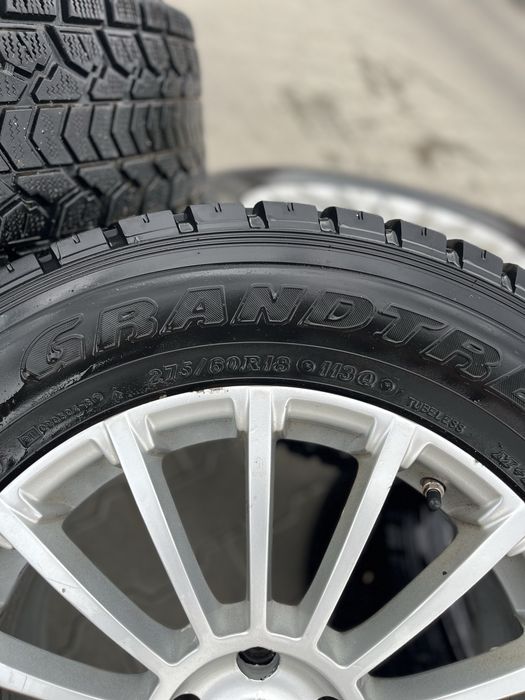 Set 4 jante OZ Italia + anvelope de iarnă Dunlop Grandtrek SJ5 265/60 R18