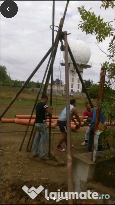0740415039 Foraje puturi apa | Denisipari | Reparatii puturi | Adanciri | Mentenanta