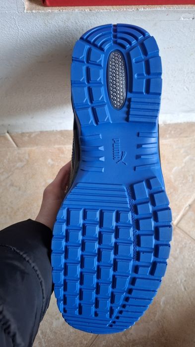 Работни обувки Puma Krypton blue low