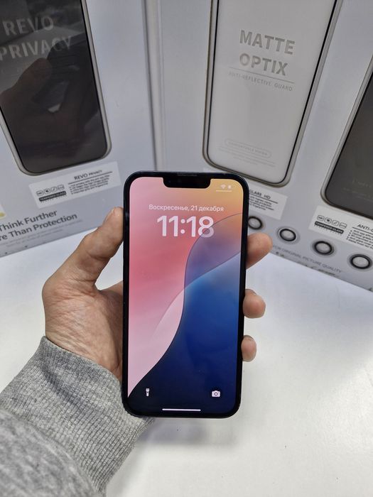 Iphone 13 128 gb 100% akb black pintel kz munaily